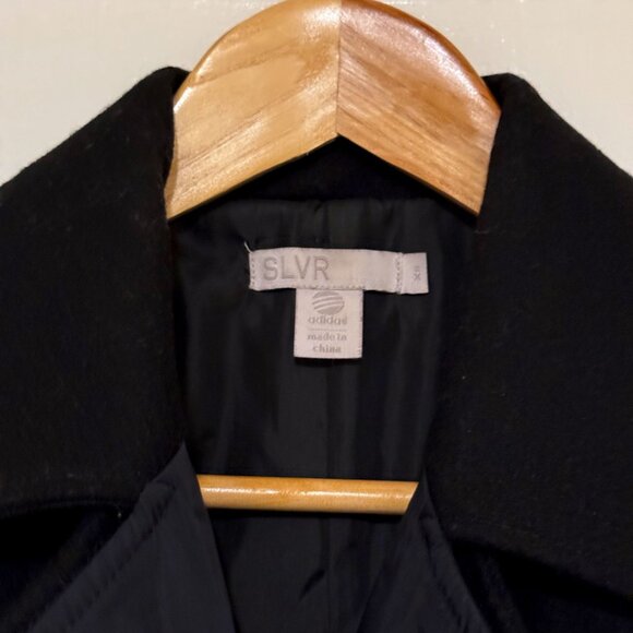 Adidas SLVR Double-Breasted Women's Pea Coat size XS (Like Y3/Y-3) - Picture 5 of 7